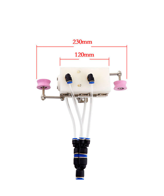 Máy sấy thổi dây cáp bằng sứ đôi một phần cho dây chuyền đùn cáp