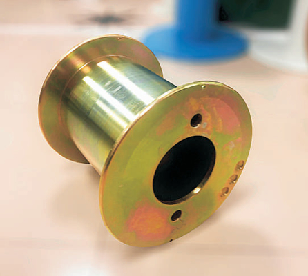 Cuộn chỉ cuộn thép phẳng tùy chỉnh tốc độ cao cho máy cáp dây