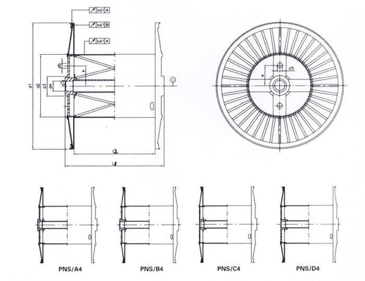 Cuộn cáp thép công nghiệp cuộn sóng cho máy buộc dây