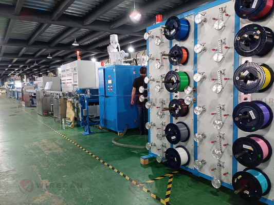 WRK-50 Loose Tube Extrusion Line. Xây dựng cáp sợi quang tốc độ cao