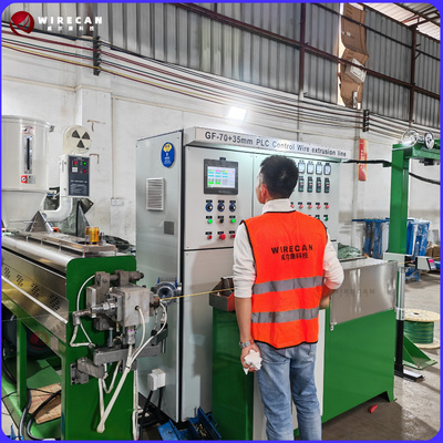 Dual Extruder Cable Line | Fast PVC Insulation Extrusion Process