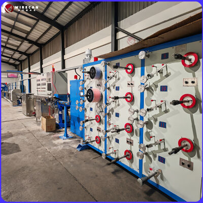 WRK-50 dây chuyền sản xuất cáp sợi quang ống lỏng / Máy ép ống sợi quang