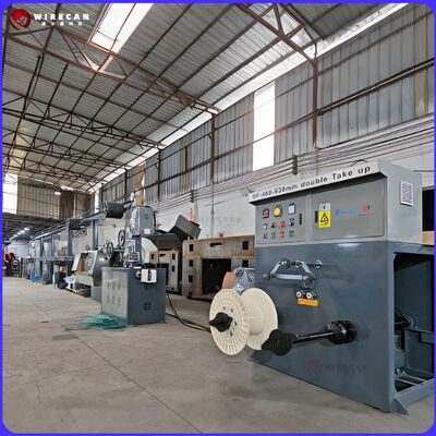 GF-80 + 60 + 50mm PLC Control Wire Extrusion Line cho sản xuất dây xây dựng