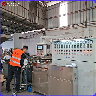Làm thế nào cáp đa lớp được thực hiện. 80 + 60 + 50mm Co-Extrusion Line