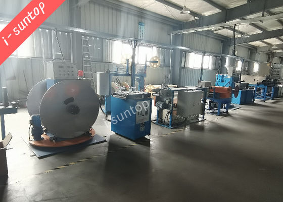 Máy cáp bọc thép SGS 220V Dây chuyền sản xuất cáp quang