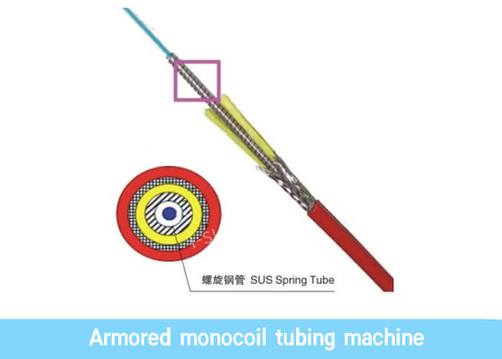 Máy bọc cáp AC380V tự động Máy cáp sợi quang có độ ồn thấp