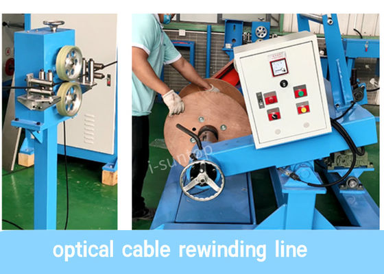 Máy cuộn cáp SGS, Máy cuộn cáp 50HZ với bộ đếm đồng hồ