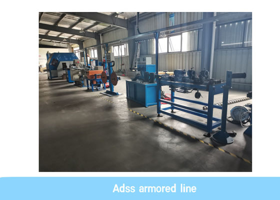 Quy trình sản xuất cáp đơn mode, Máy sản xuất cáp trên không ADSS