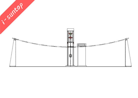 Thiết bị kiểm tra móc cáp 8 giờ / phút, Thiết bị kiểm tra cáp quang ngoài trời