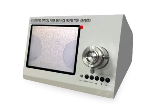 Handhold Portable DC12V Fibre End End Detector Máy kiểm tra cáp quang