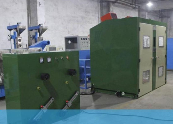 Máy xoắn đôi cáp Lan 500mm + Máy bó dây xoắn lại