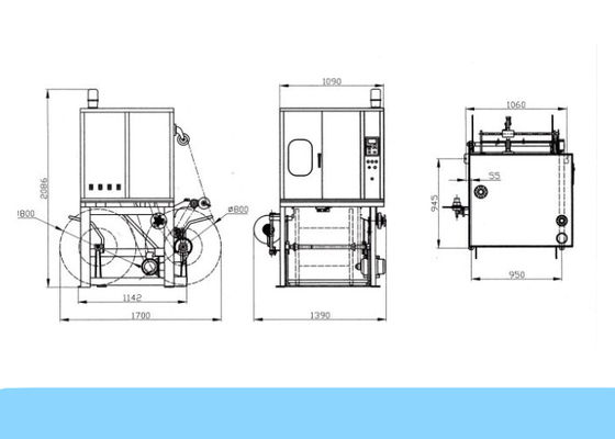 Máy bện cáp tốc độ cao 16 trục chính có nắp đậy