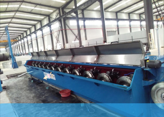 Máy vẽ dây bạc 75kw 13die với tự động nâng lên kép