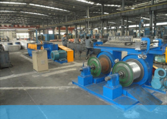 Máy vẽ dây bạc 75kw 13die với tự động nâng lên kép