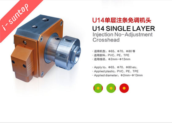 U7 / U14 Đầu đùn định tâm có thể điều chỉnh miễn phí cho máy đùn cáp