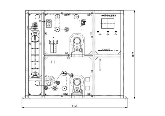 Thiết bị bảo dưỡng đơn Thiết bị nhuộm màu cáp quang