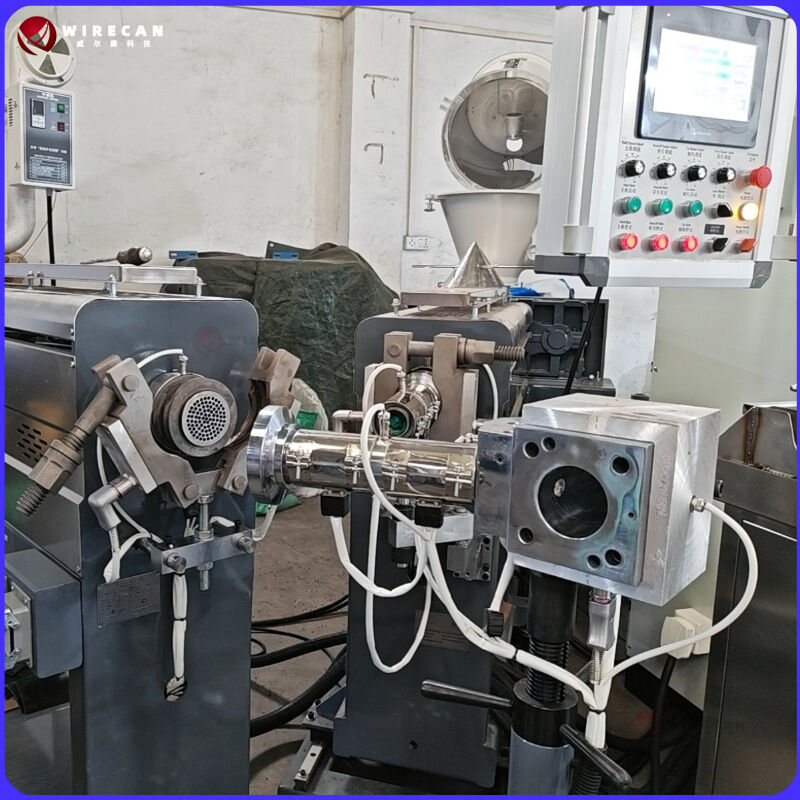 GF-80 + 60 + 50mm PLC Control Wire Extrusion Line cho sản xuất dây xây dựng