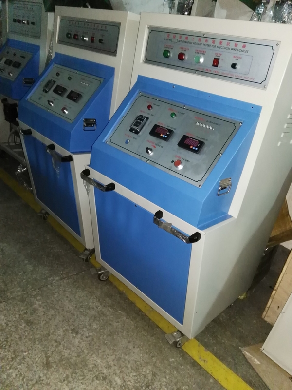 Thiết bị kiểm tra cáp AC 220V Máy kiểm tra điện áp chịu được tần số dây điện